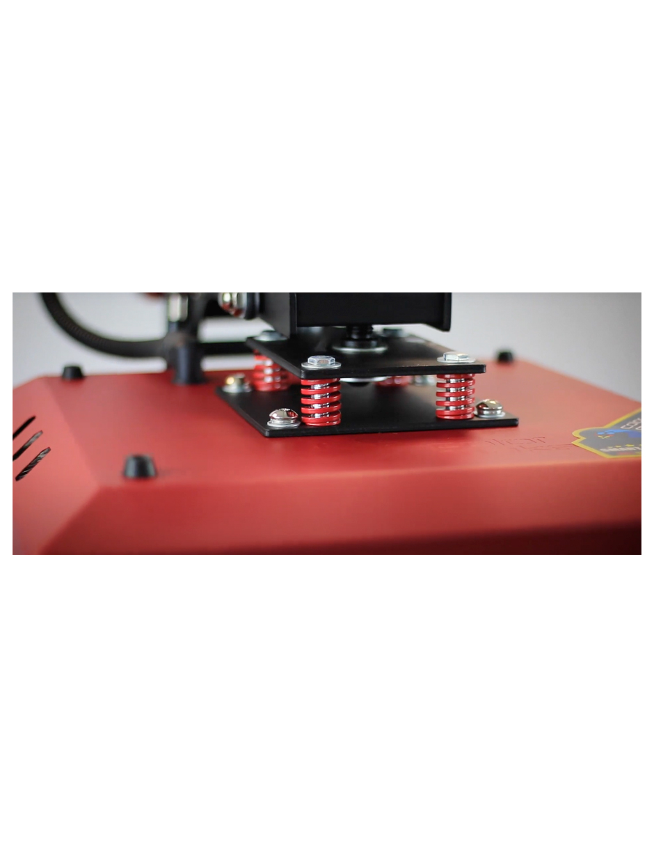 Plancha Plana Semiautomática de 38x38cm Smart Heat Color Make Para Sublimación