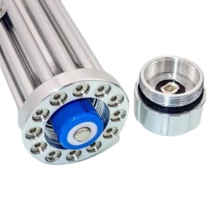 Lápiz Puntero Láser Alta Potencia MXRBE-001-29 Potencia 50000mW Alcance 90000m 3,1-3,8V 2 Pilas 16340 Se venden por separado Este Laser Quema, LazzaShot