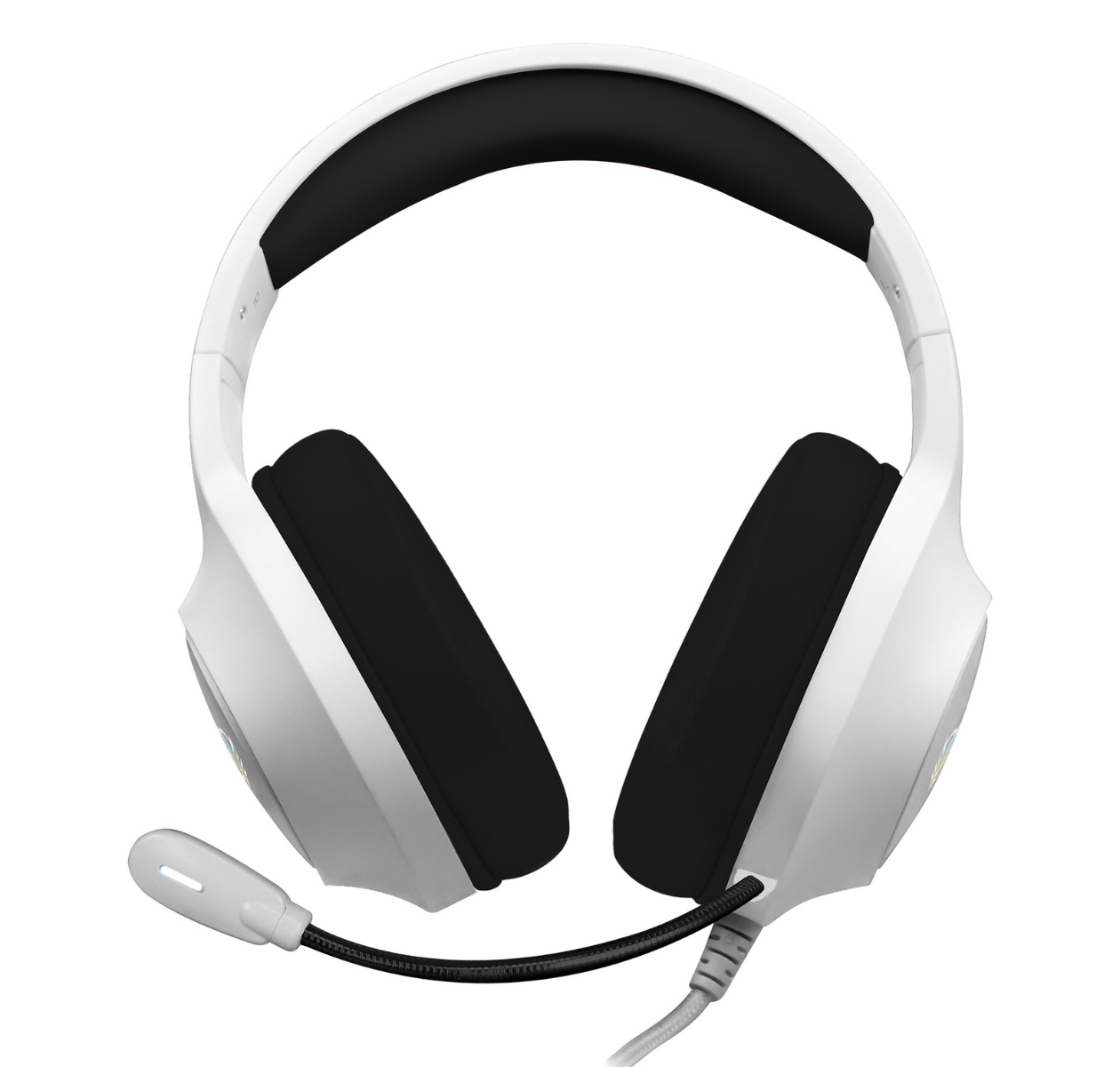 Audífonos Gaming, Alámbrico, USB, AUX 3.5MM, MIC, Flexible, Blanco, Sonorus HS-750