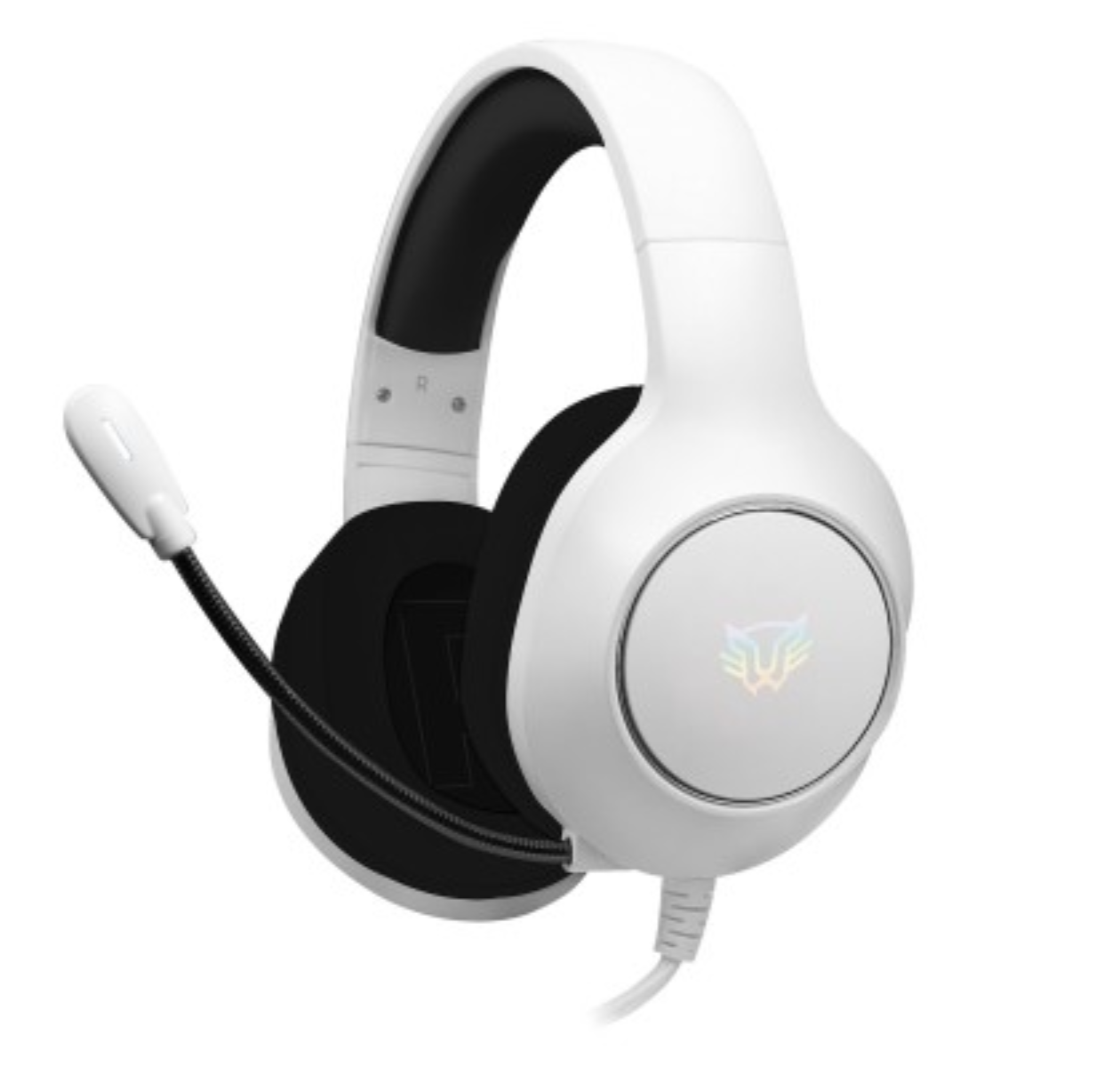 Audífonos Gaming, Alámbrico, USB, AUX 3.5MM, MIC, Flexible, Blanco, Sonorus HS-750