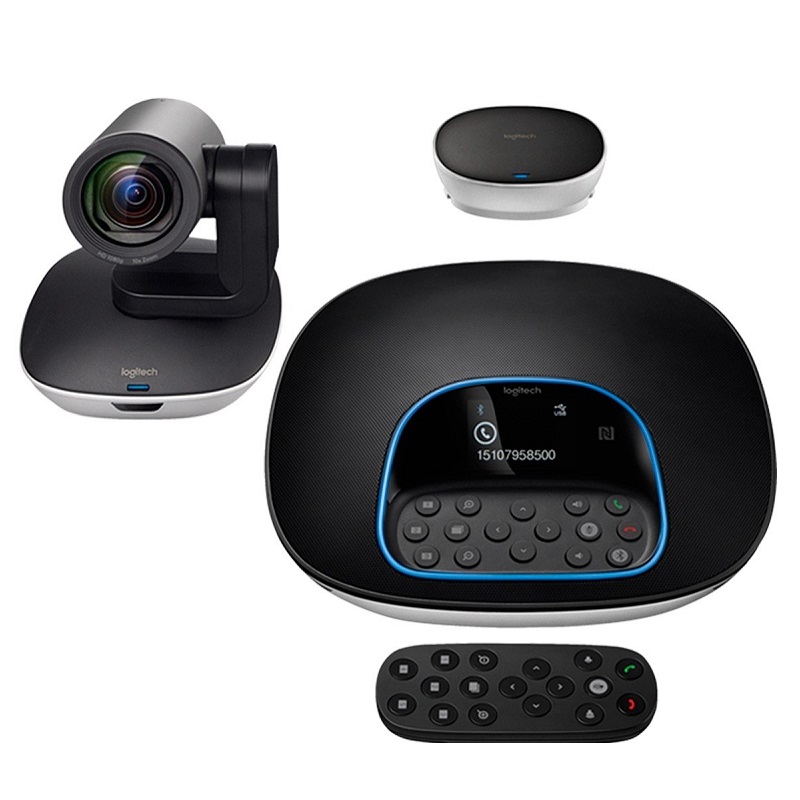 Logitech Sistema de Conferencia GROUP, Zoom 10x, USB 2.0 