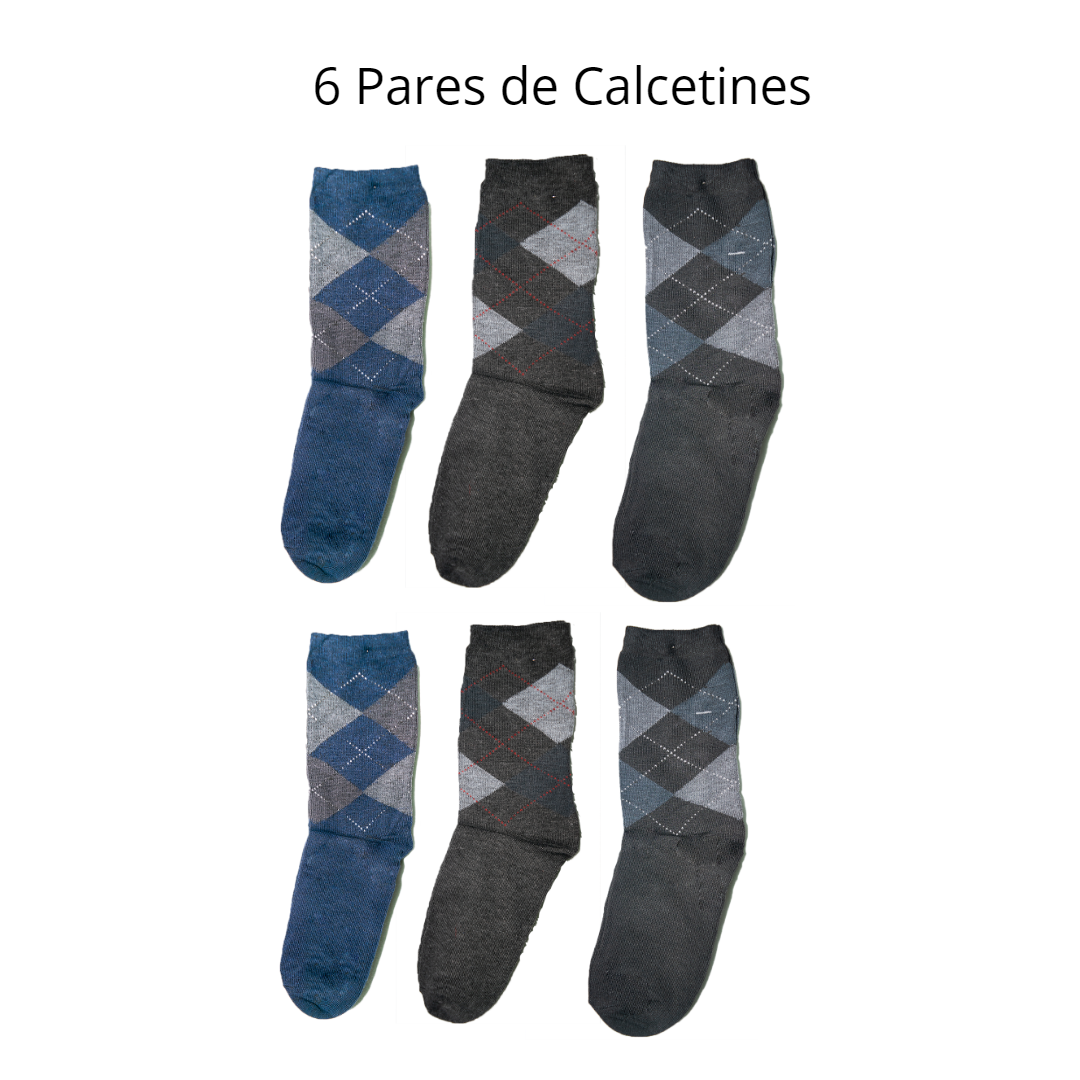 3 paquetes de 6 prendas ropa interior para hombre. 