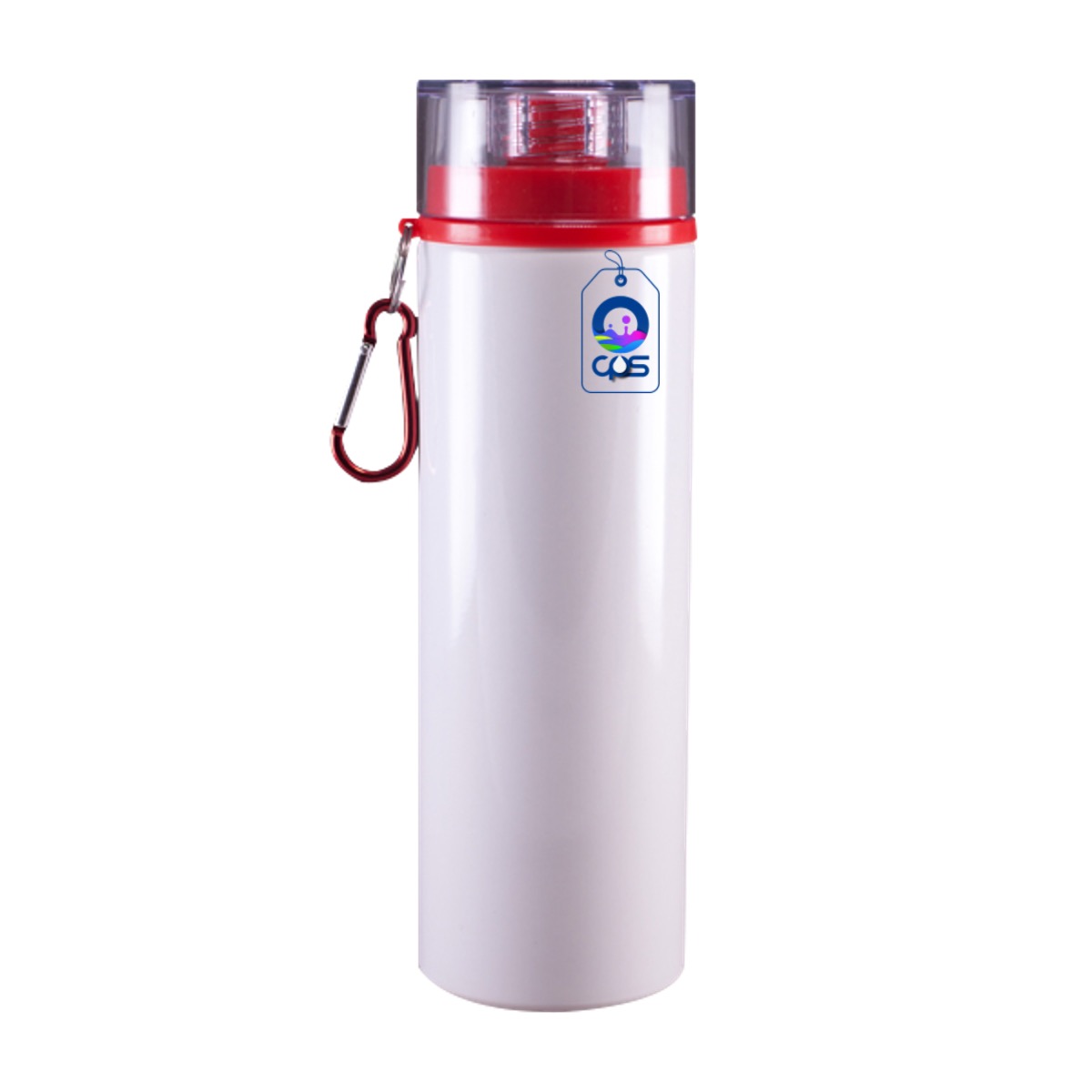 Botella deportiva de 750ML. Con tapa removible para sublimar (6 piezas)..