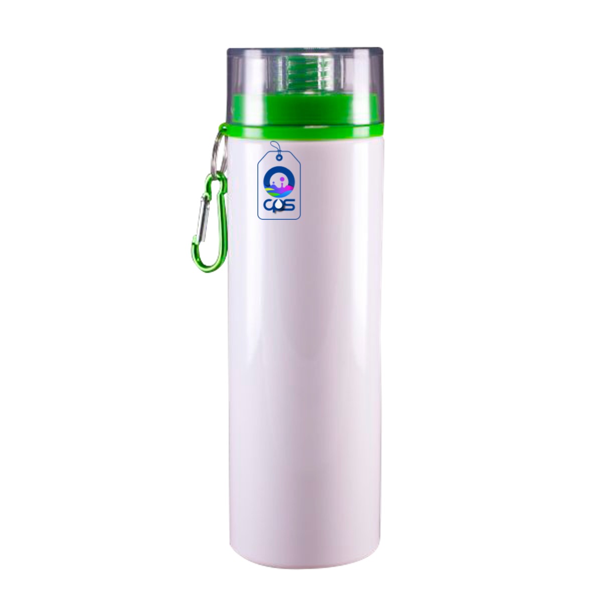 Botella deportiva de 750ML. Con tapa removible para sublimar (6 piezas)..