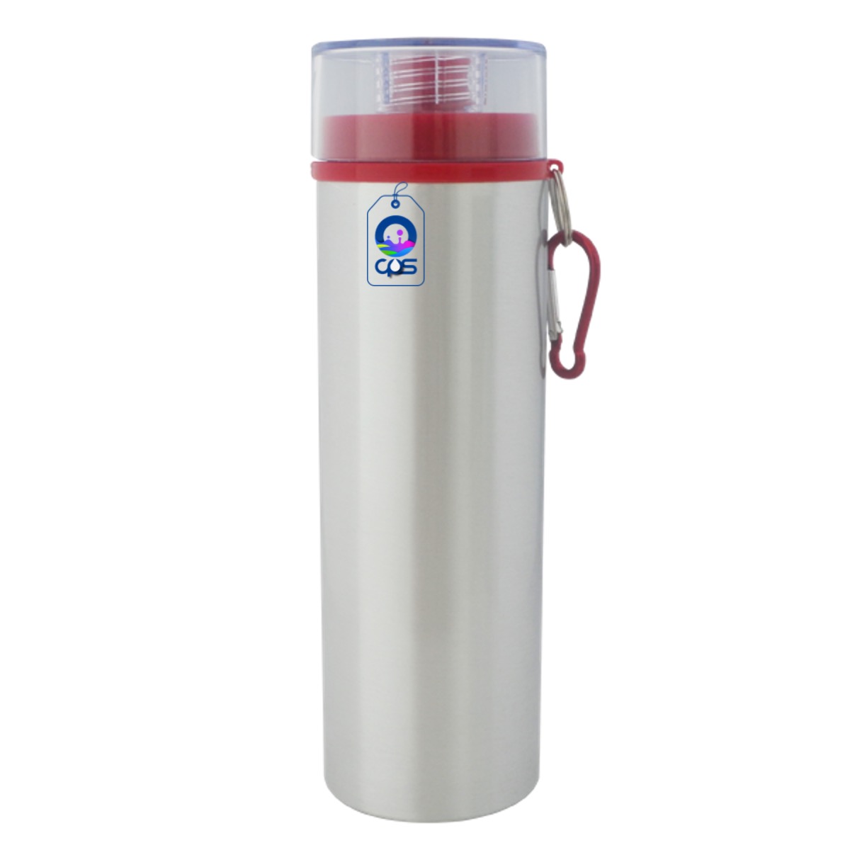 Botella deportiva de 750ML. Con tapa removible para sublimar (6 piezas)..