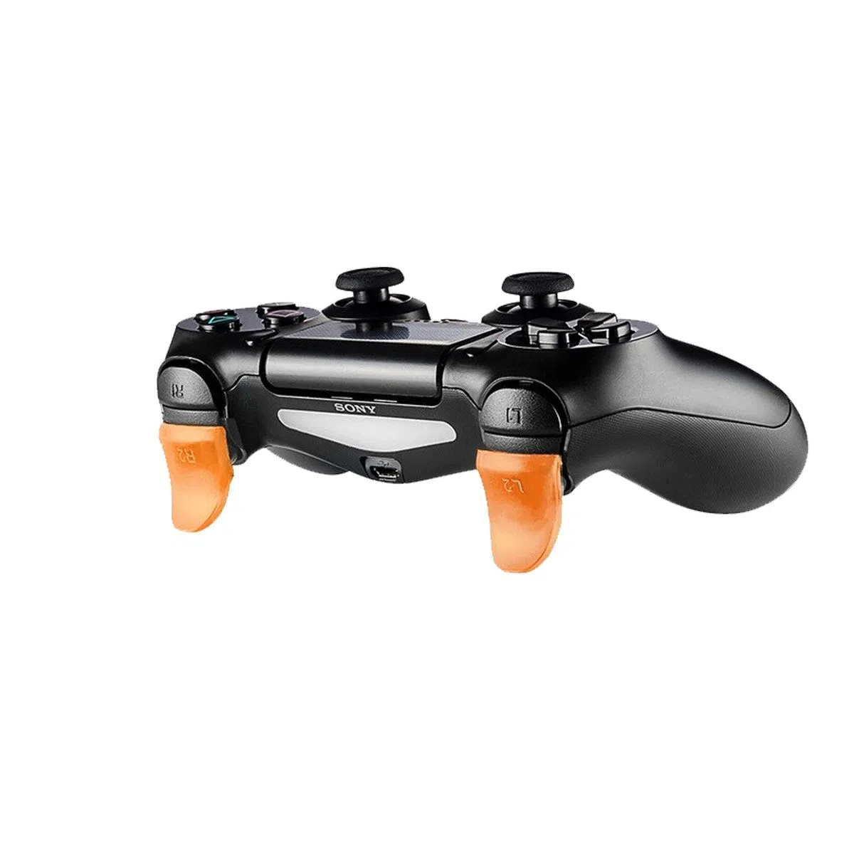 Gatillos L2 Y R2 Compatible Controles PlayStation 4 (Naranja)