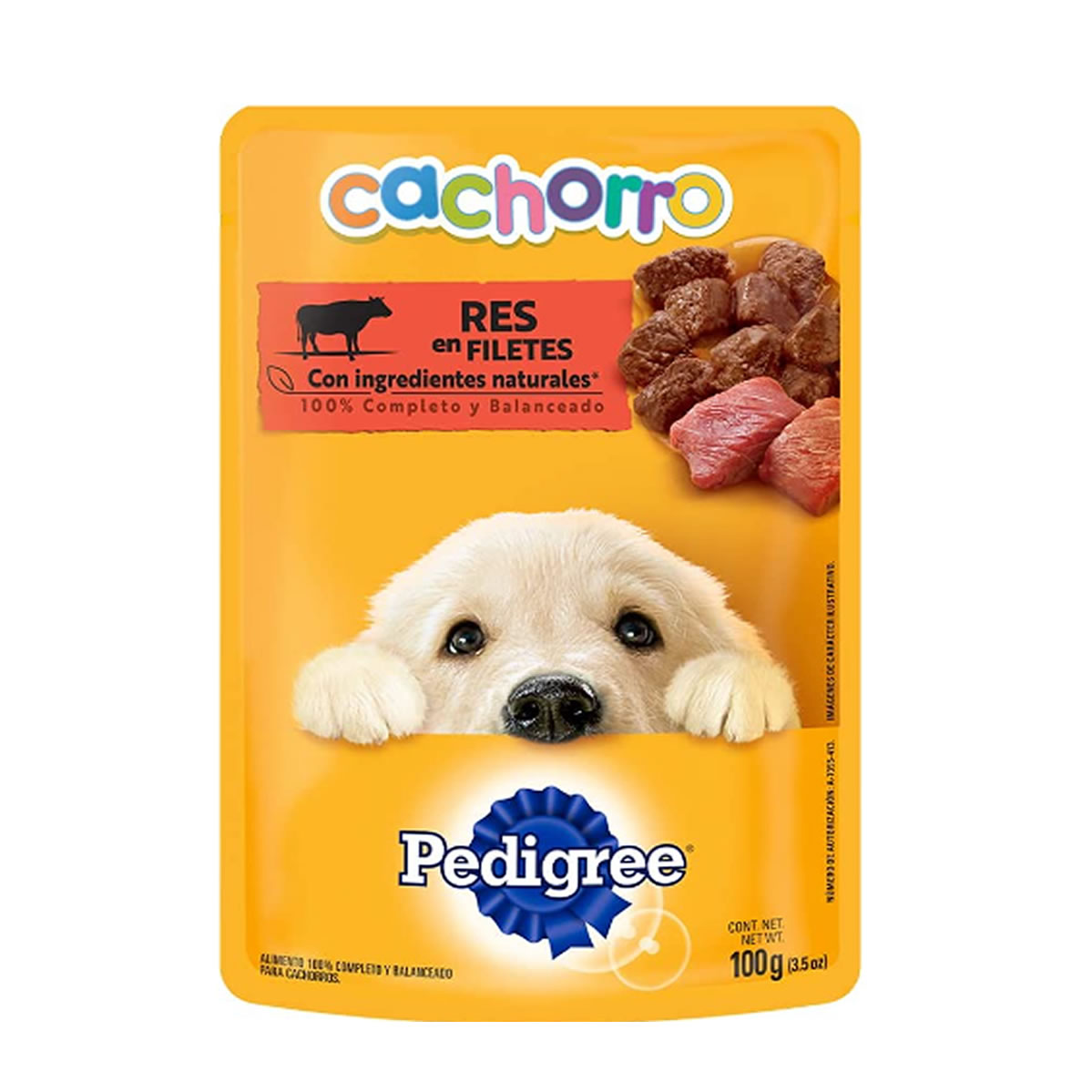 Alimento para Perro Pedigree Cachorro 12 pzas de 150g c/u