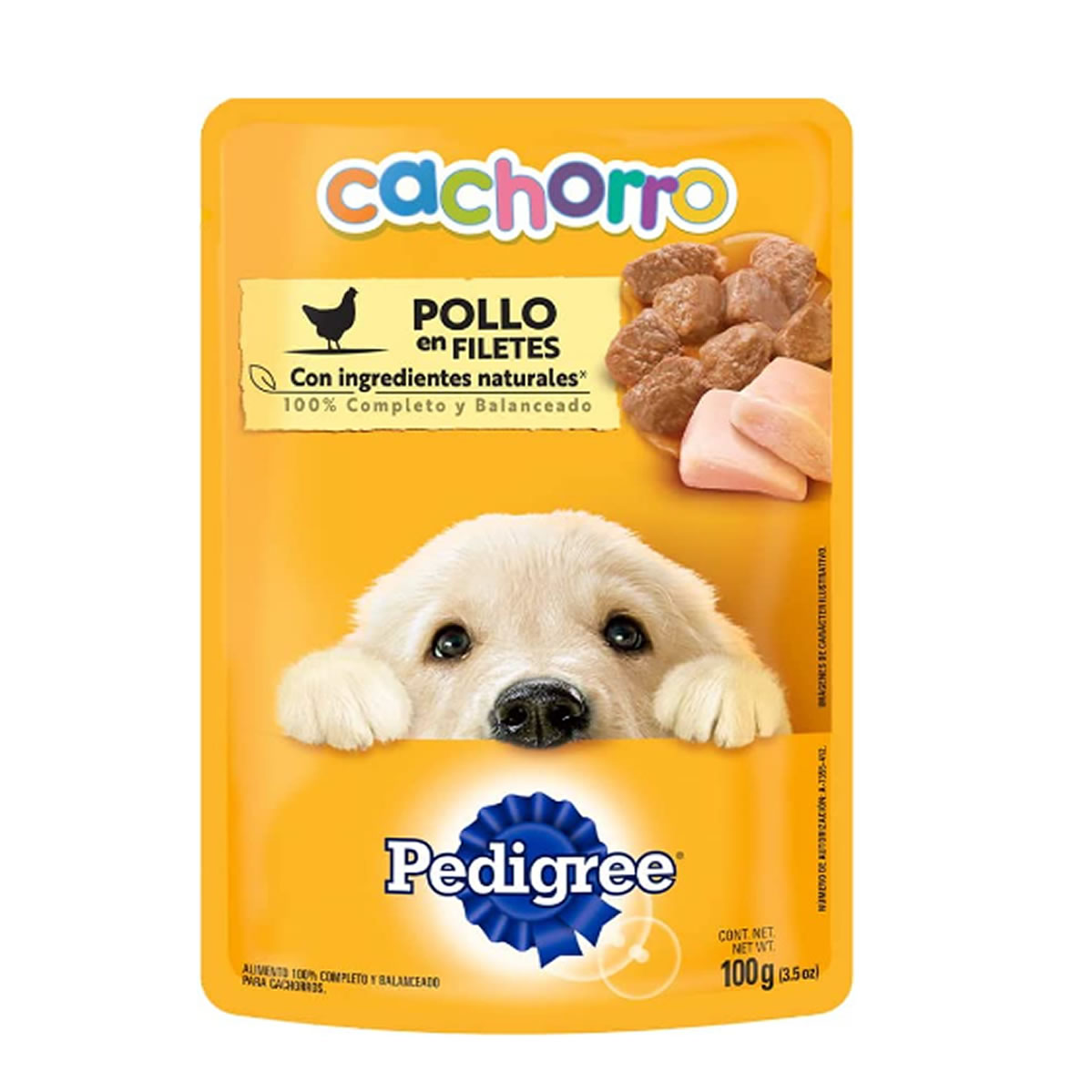 Alimento para Perro Pedigree Cachorro 12 pzas de 150g c/u