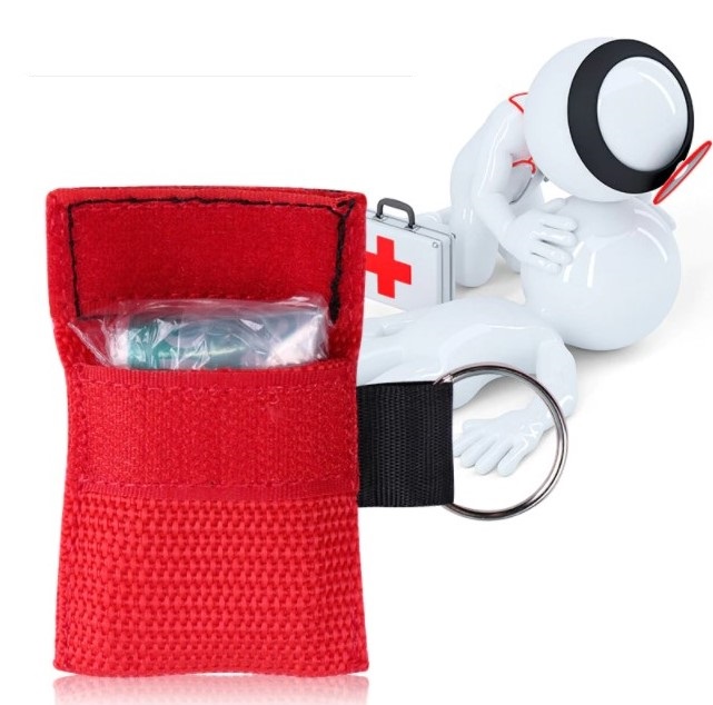 Llavero Mascarilla RCP Life Key, Pack 10 Pzs Paramedico