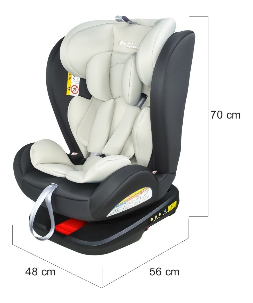 Autoasiento Seguridad Isofix Para Carro Bebe 9 meses A 10 Años