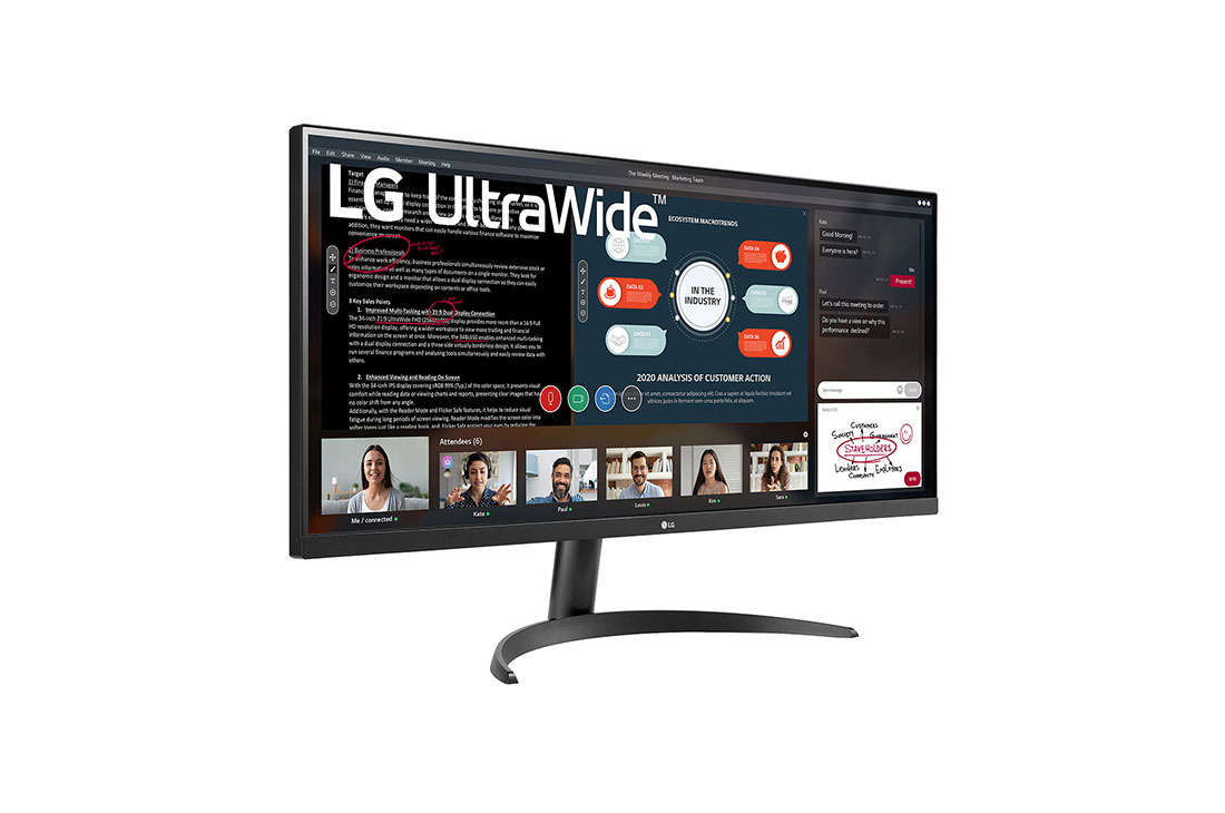 Monitor LG LED 34" Full HD, UltraWide, FreeSync, 75Hz
