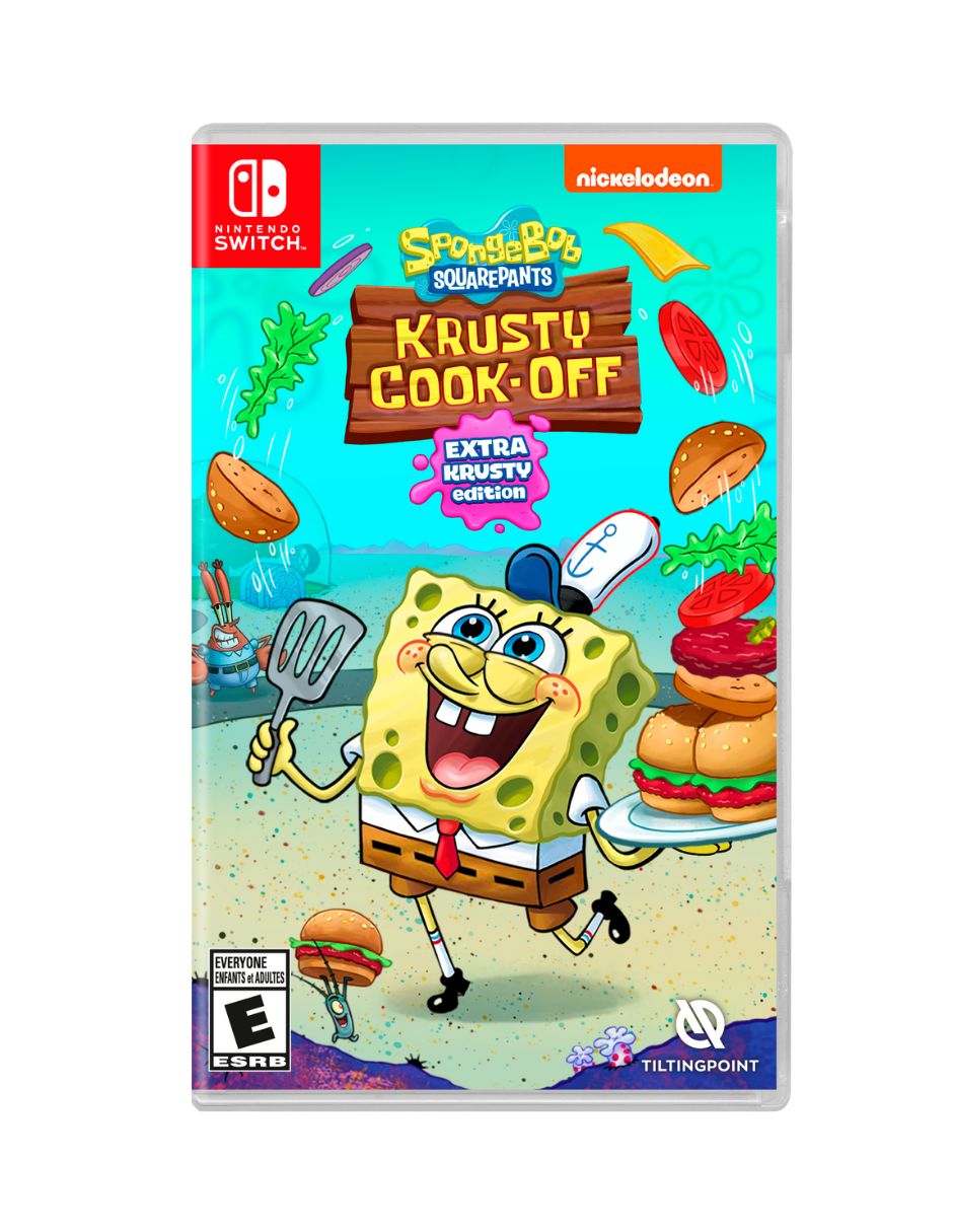 SpongeBob Krusty Cook Off Extra Krusty Edition Nintendo Switch