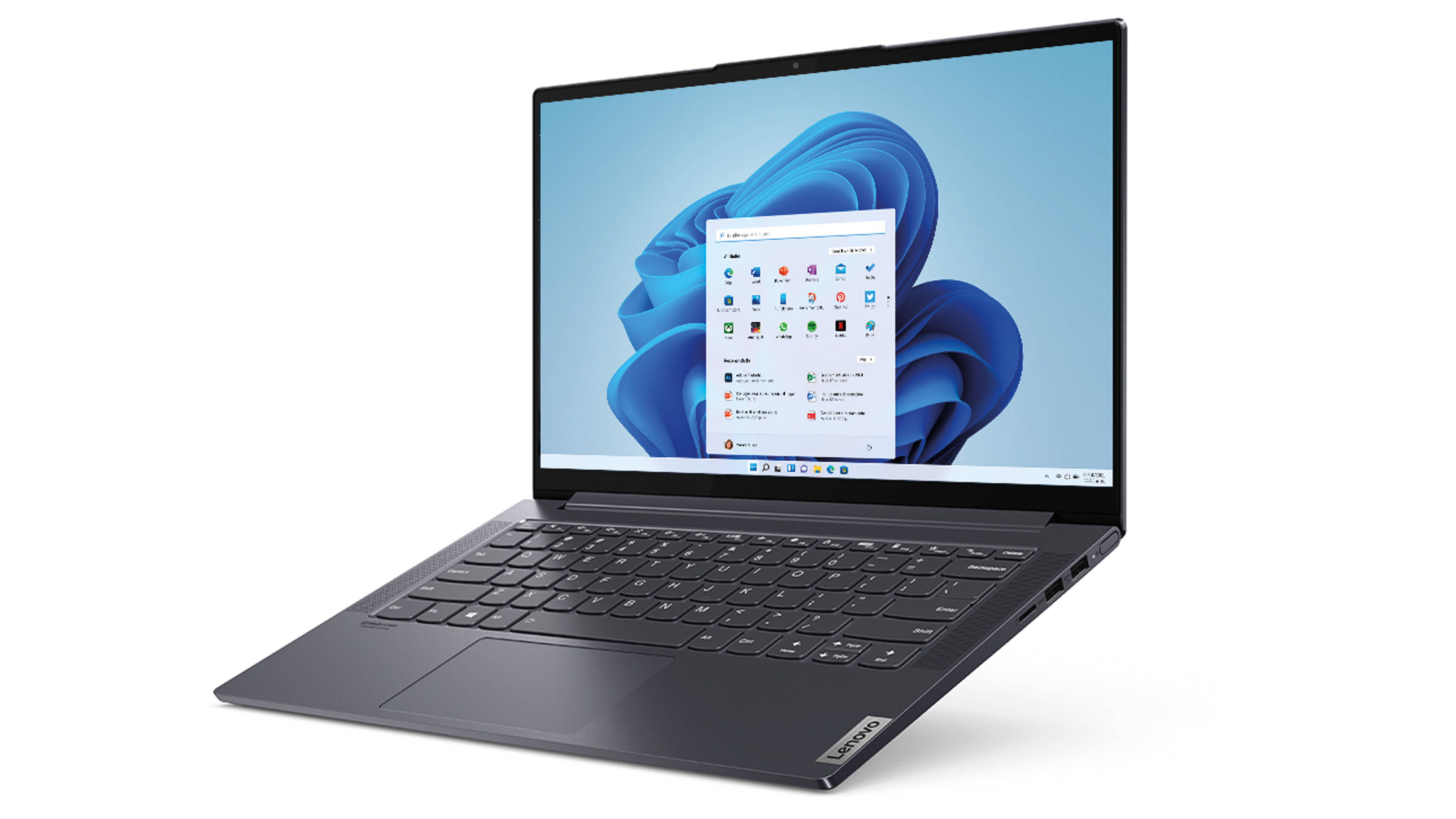 Laptop Lenovo Yoga Slim 7, 14ARE05 14'' FHD, AMD Ryzen 5 4500U, 8GB RAM, 256GB SSD.