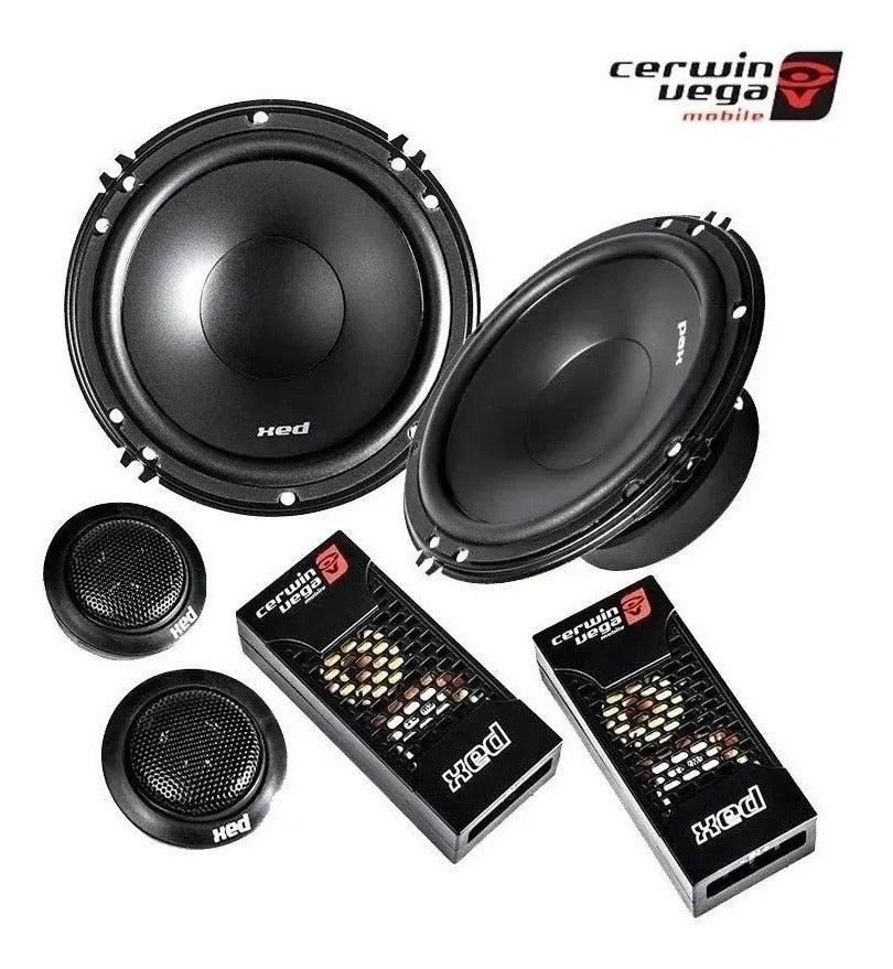 Set De Medios Cerwin Vega Xed650c De 6.5