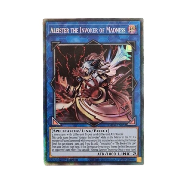 Yugioh Aleister the Invoker of Madness Ultimate Rare 1st Edition - Konami