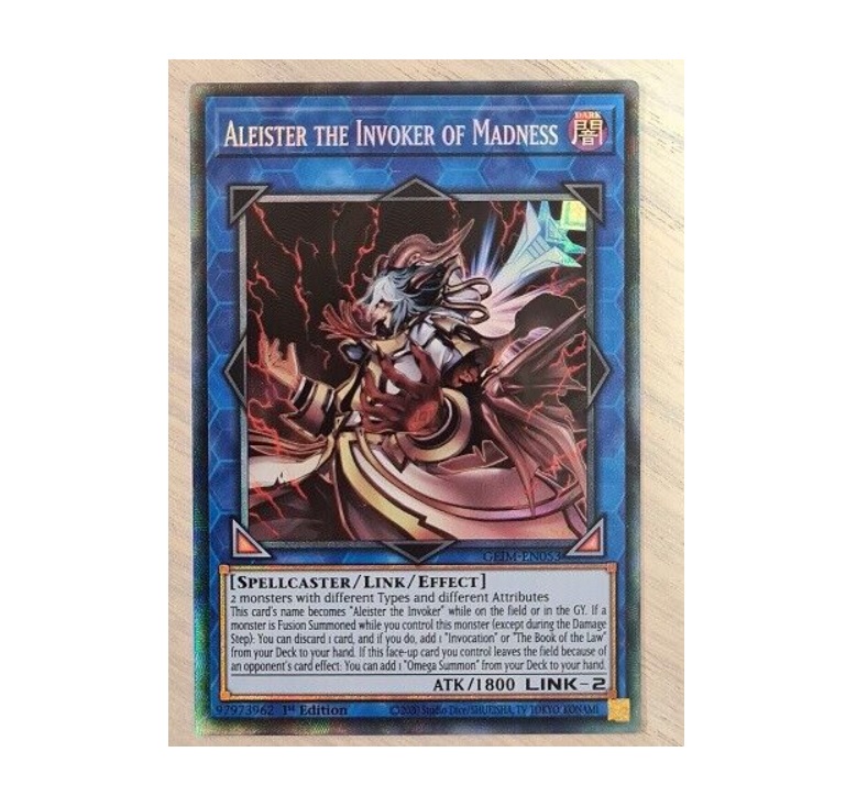 Yugioh Aleister the Invoker of Madness Ultimate Rare 1st Edition - Konami