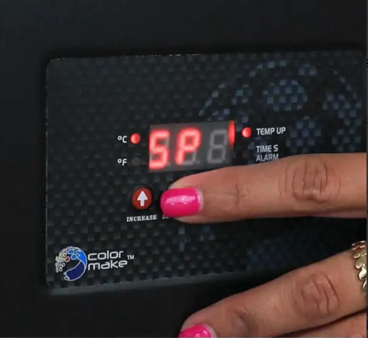 Plancha para sublimar tazas semiautomática Ferrari 4 en 1, Color Make.