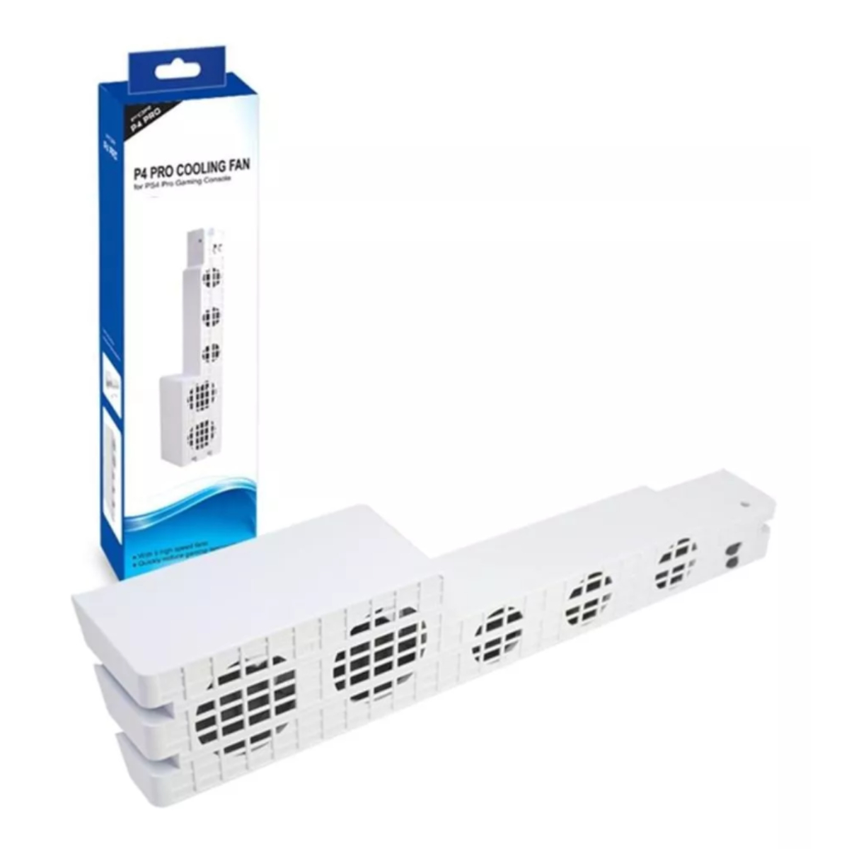 Potente Enfriador Compatible PlayStation 4 Pro (Blanco) TP4-831