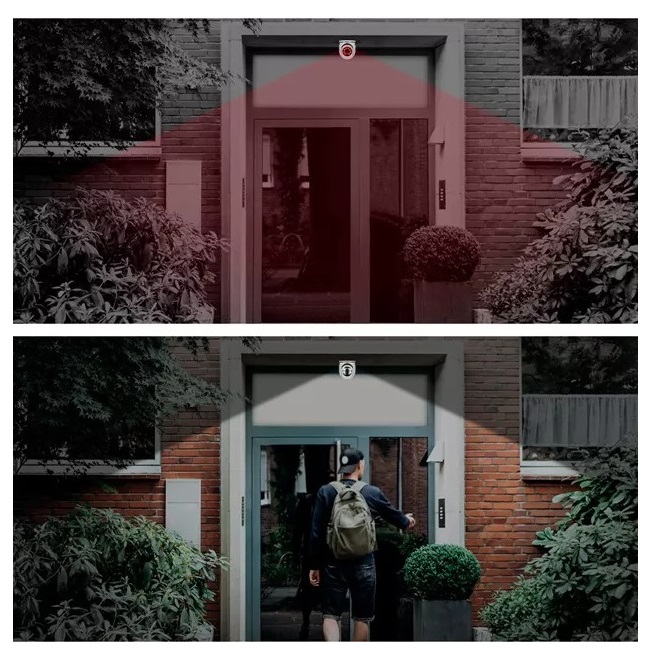 Camara de Seguridad 360 con Libre Rotacion Vision Nocturna Infrarroja Sensor de Movimiento Iluminacion Automatica Vigilancia desde App Multiusuarios Simultaneos y Almacenamiento en SD y en Nube / Master / IOT-BULBCAM