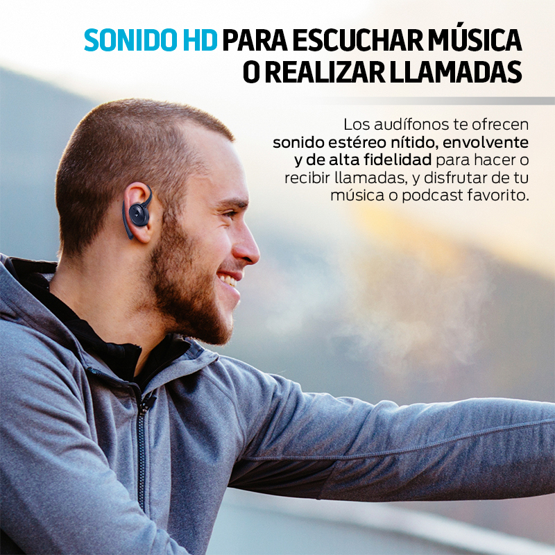 Audífonos Inalámbricos Air-Sport 2 Bluetooth 5.1 Contra Agua IPX4