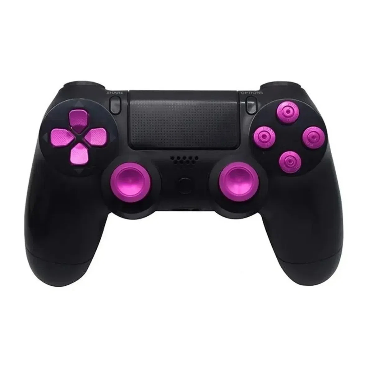 Set Botones + Desarmador + Tornillos Compatible PlayStation 4 (Rosa)