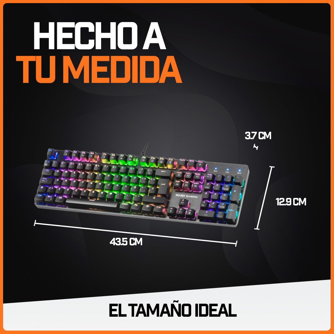 Teclado Gamer Rgb Mecánico Profesional Usb Reposamuñecas 