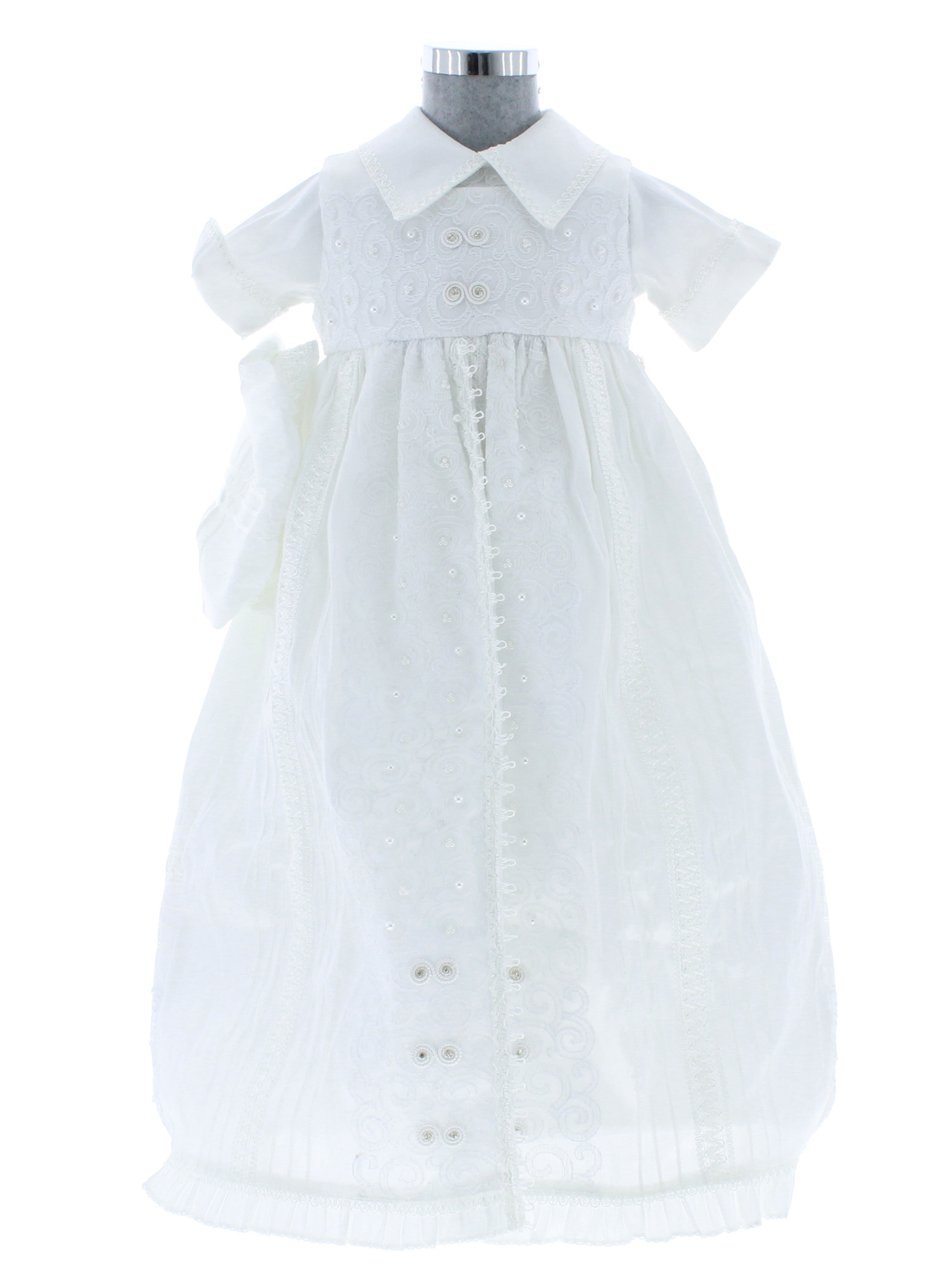 Ropón para Bautizo de Niño 3246.