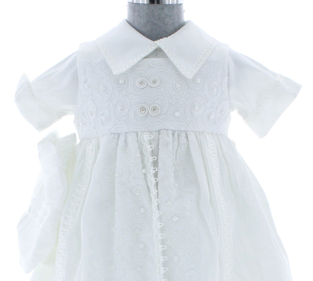 Ropón para Bautizo de Niño 3246.