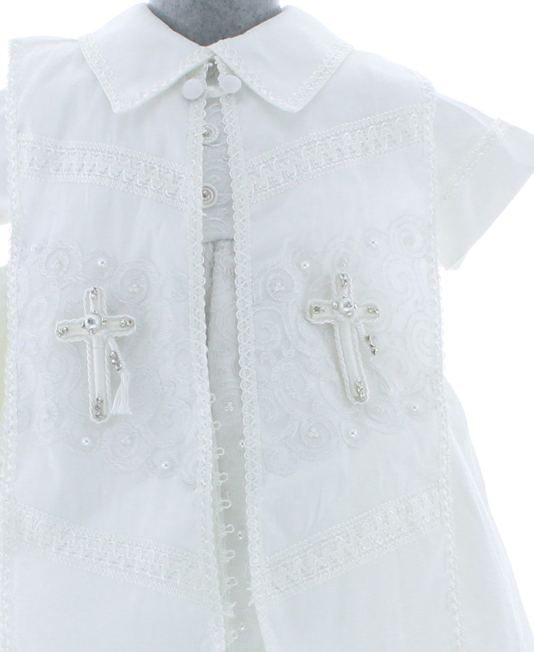 Ropón para Bautizo de Niño 3246.