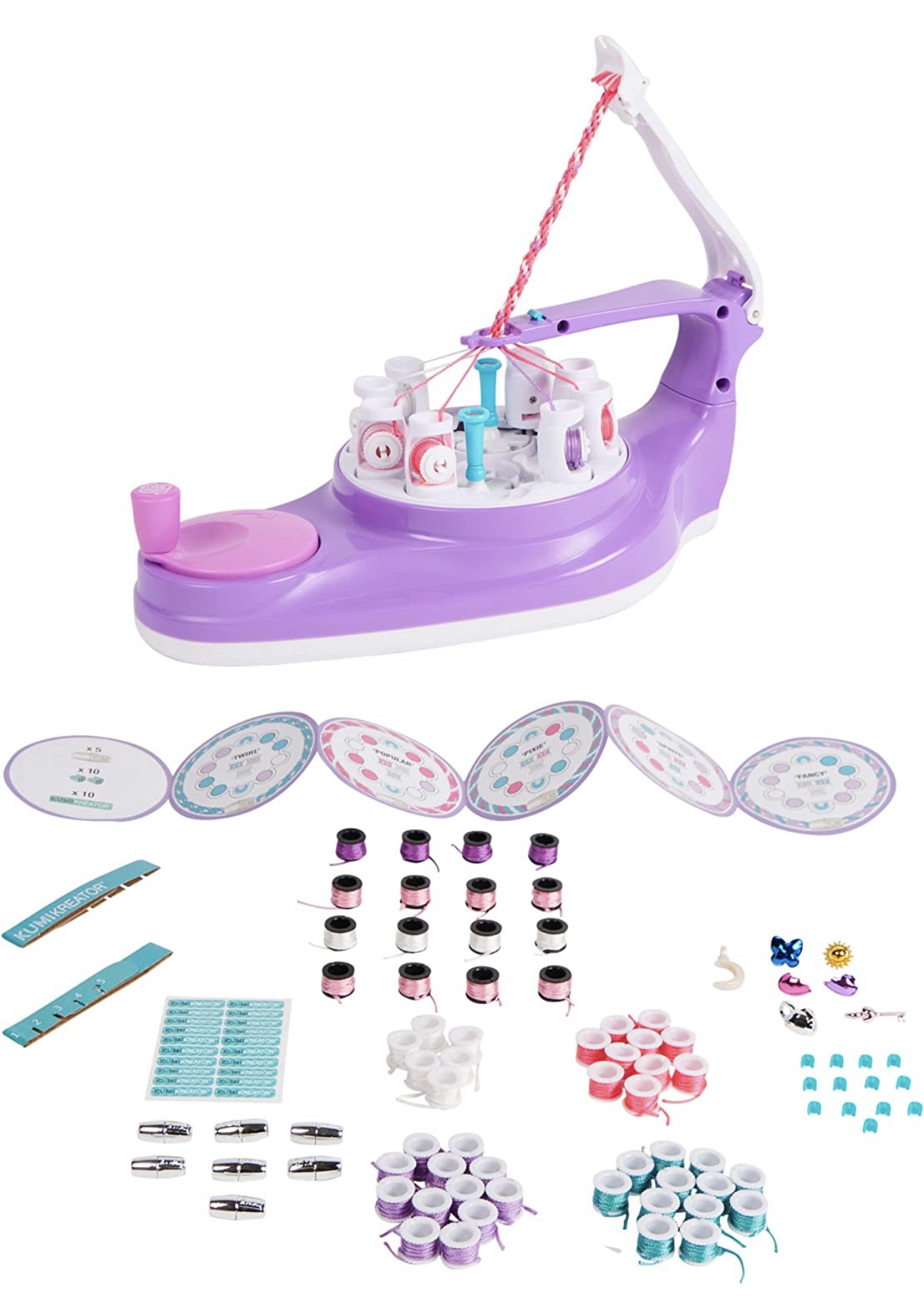 o Set Cool Maker Para Crear Pulseras Y Brazalete Niñas