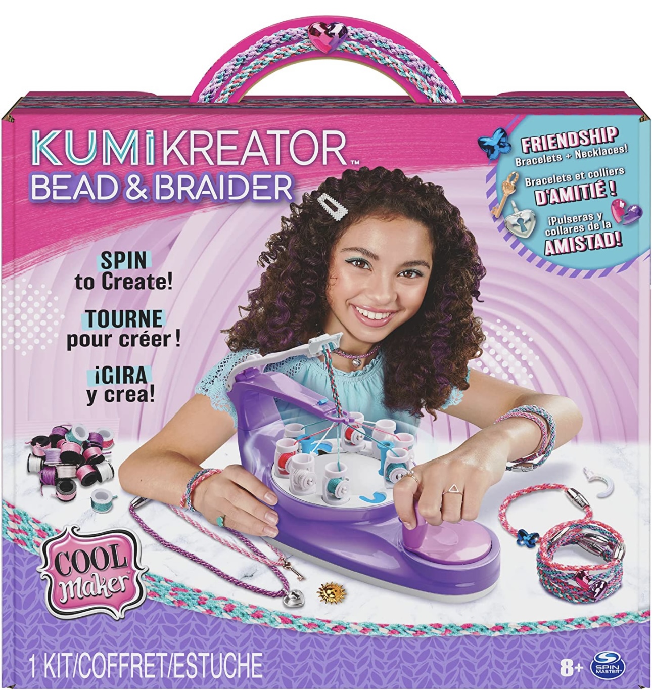 o Set Cool Maker Para Crear Pulseras Y Brazalete Niñas