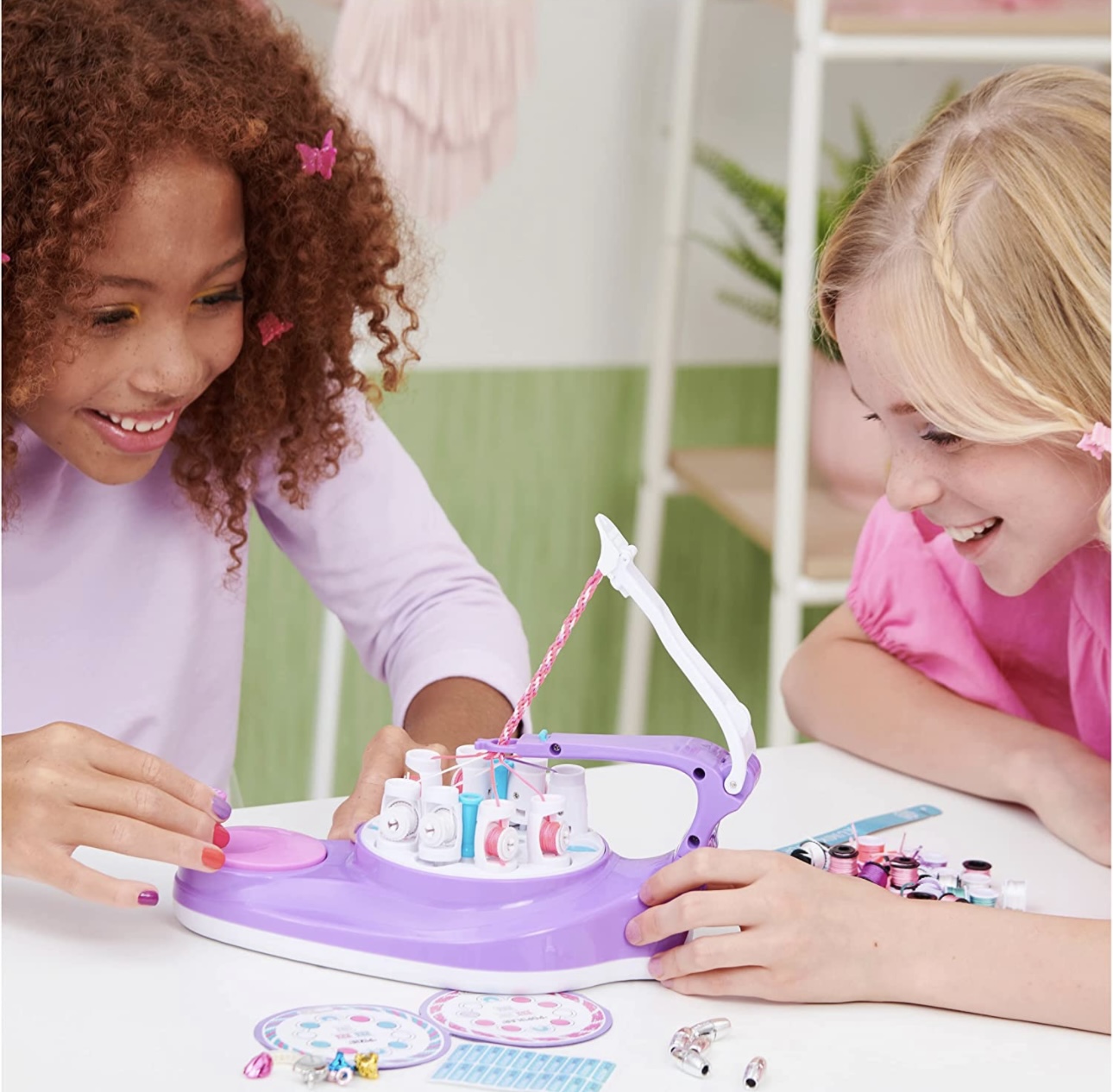 o Set Cool Maker Para Crear Pulseras Y Brazalete Niñas