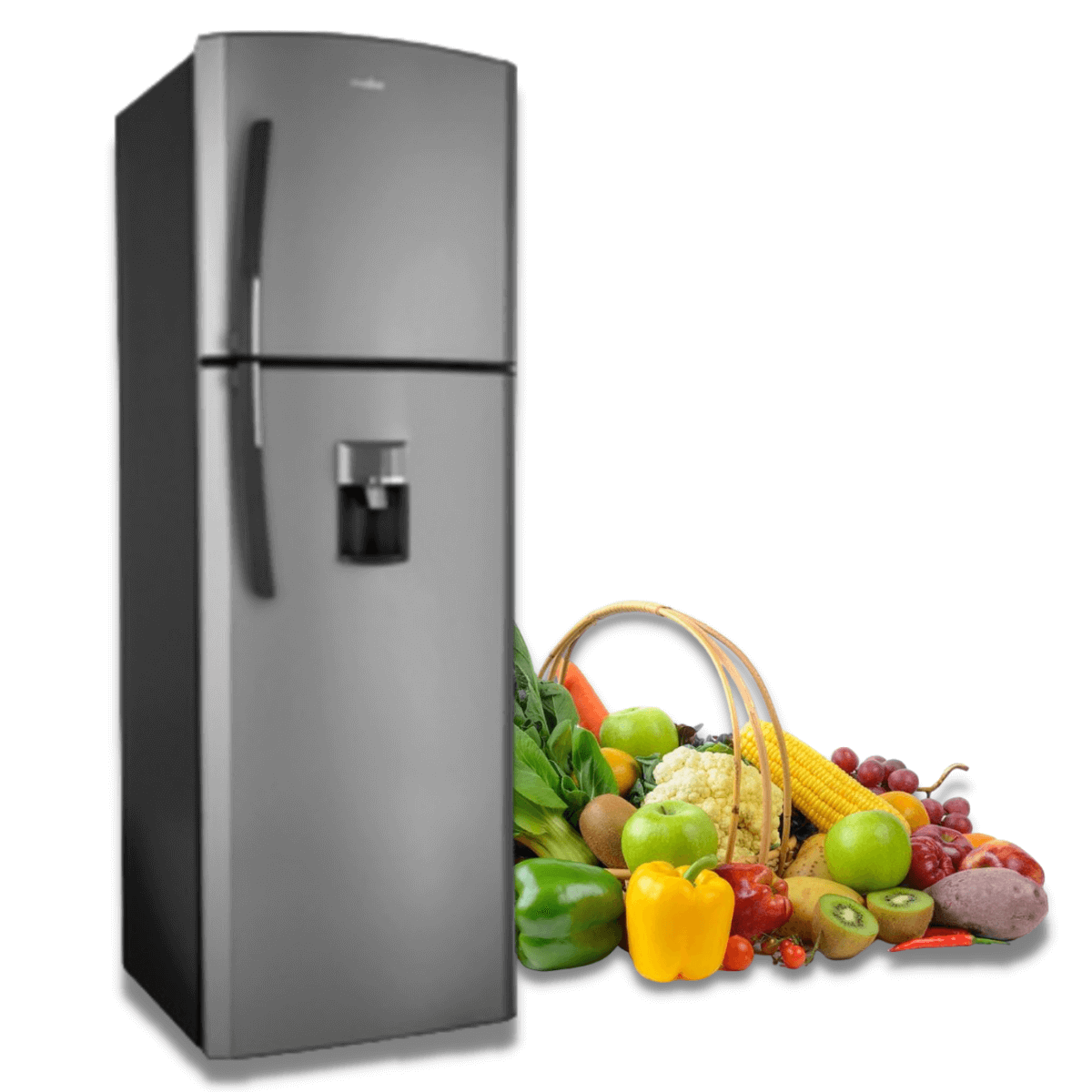 REFRIGERADOR 11P3 2 PUERTAS C/ DESPACHADOR SILVER MABE