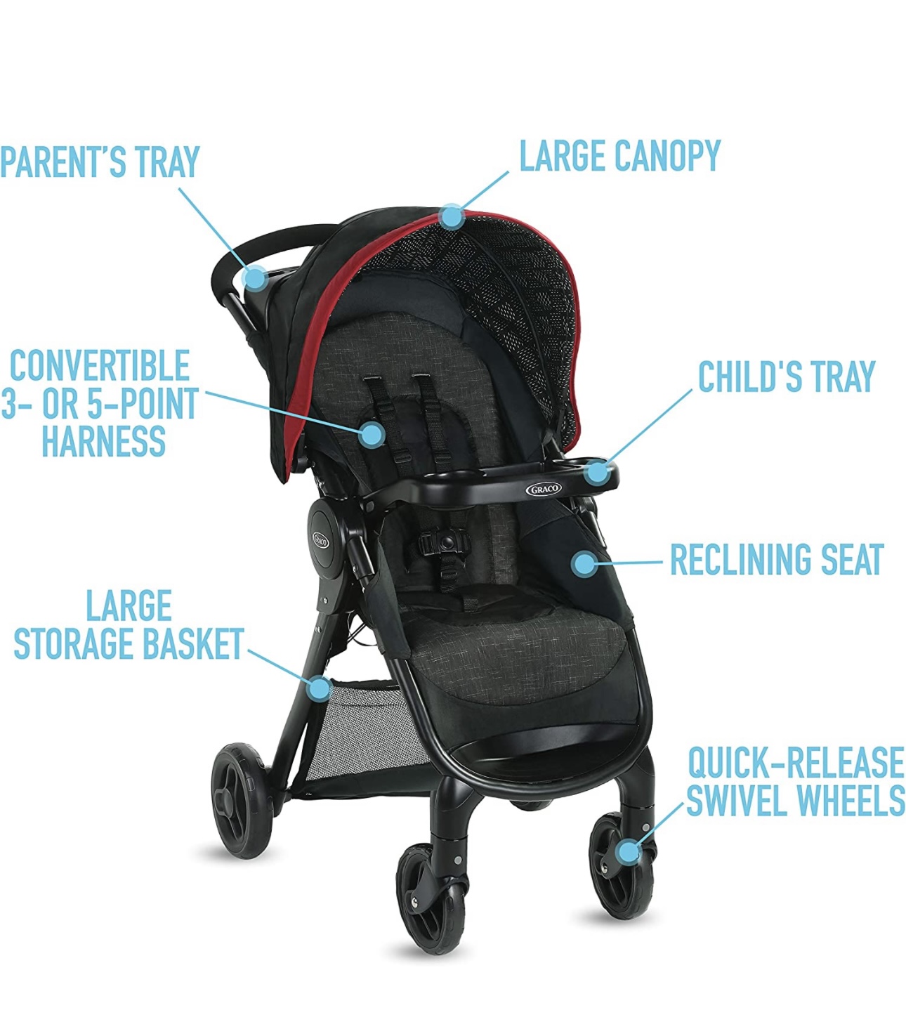 Carriola Graco Travel Sistem Fastaction  Se