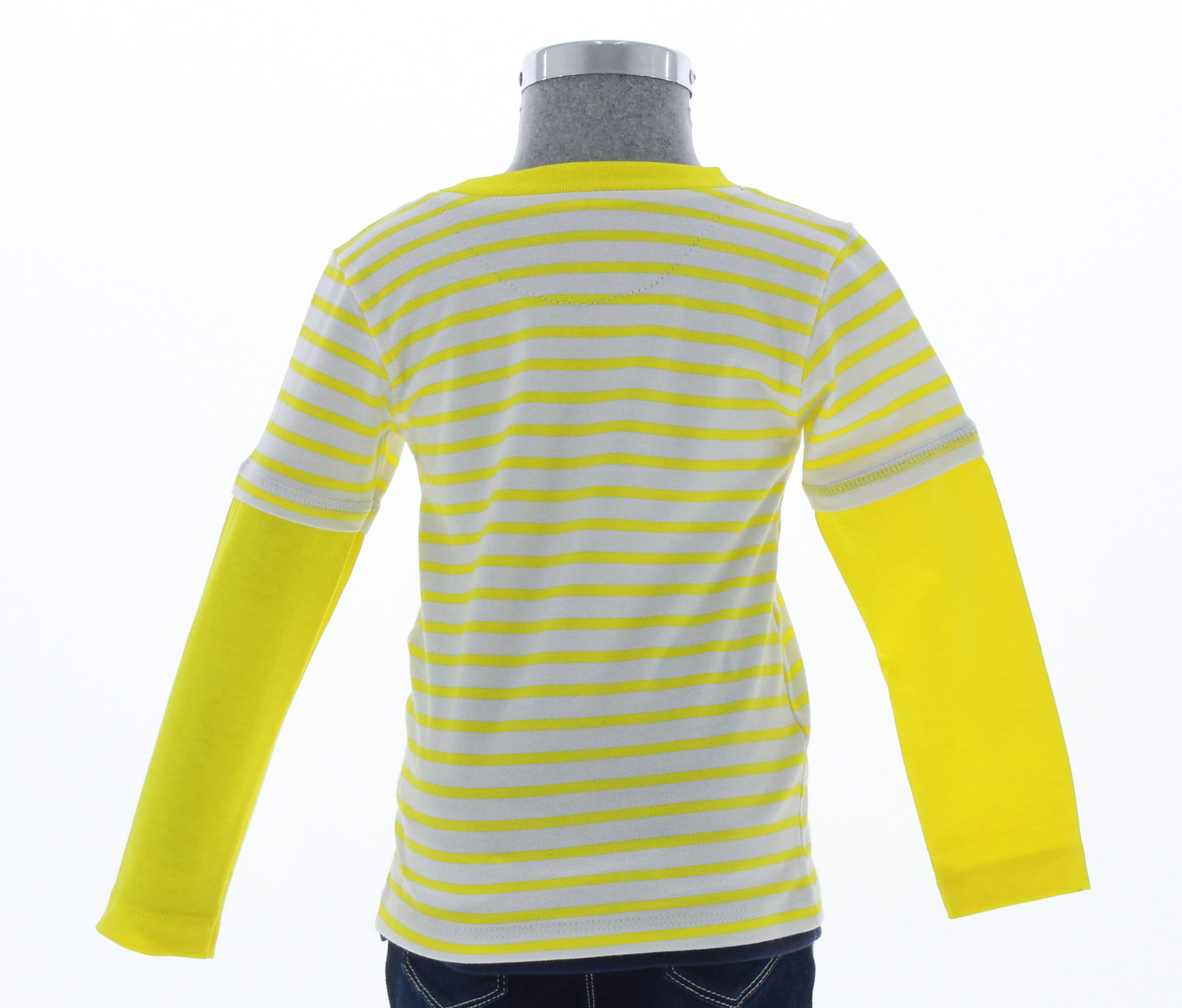 Playera Niño Bebe Amarilla 3248 1 a 6 Años.