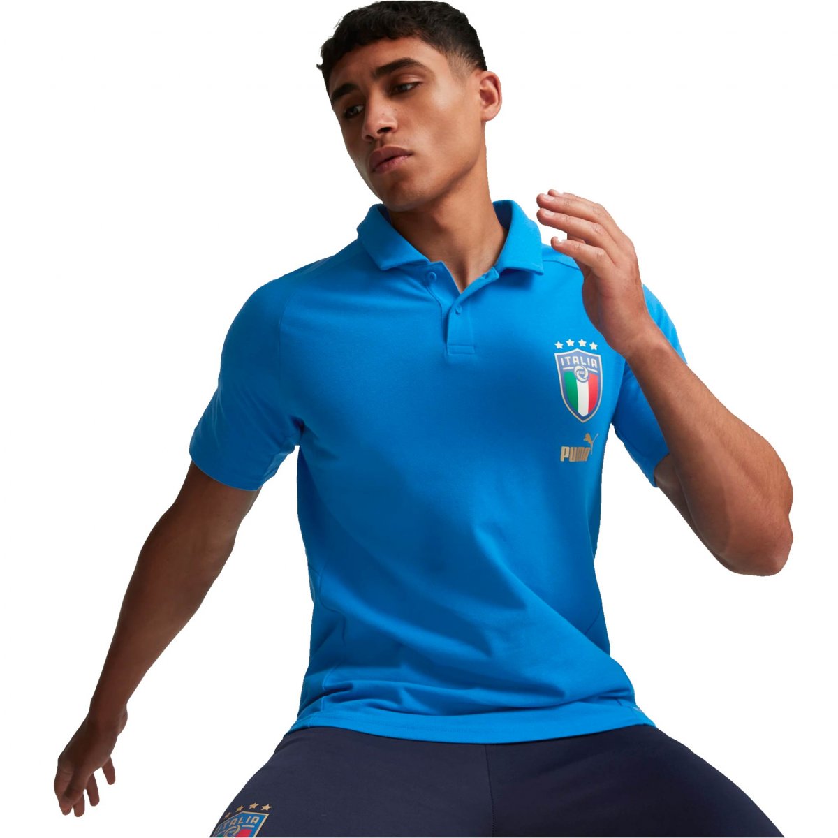 Playera Polo Puma de la Selección de Italia 