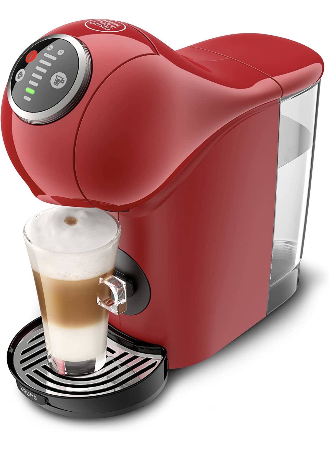 Krups Dolce Gusto Cafetera Genio S Plus Roja
