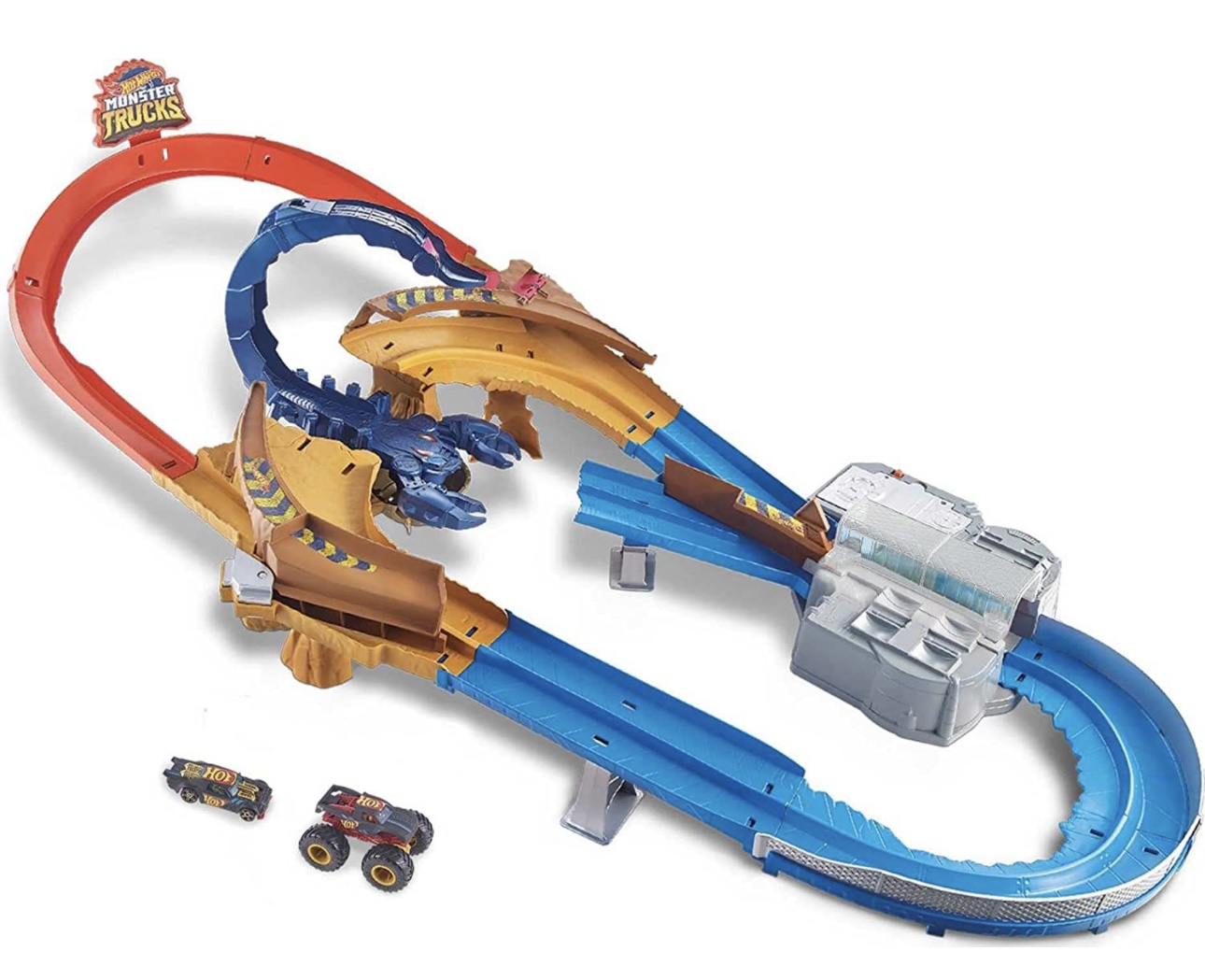 Pista Hot Wheels Monster Trucks Escorpión Súper Impuls Precio ML Mercado