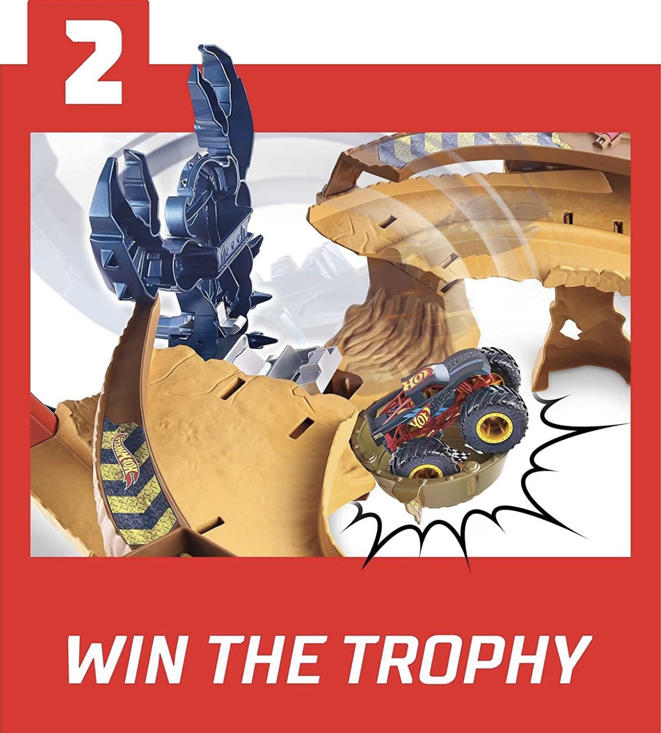 Pista Hot Wheels Monster Trucks Escorpión Súper Impuls Precio ML Mercado