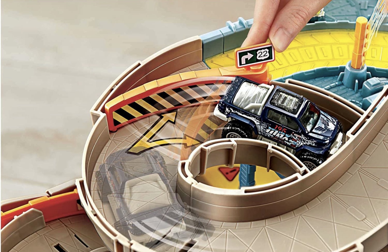 Pista De Carros Matchbox 4 Niveles Garage Lavado