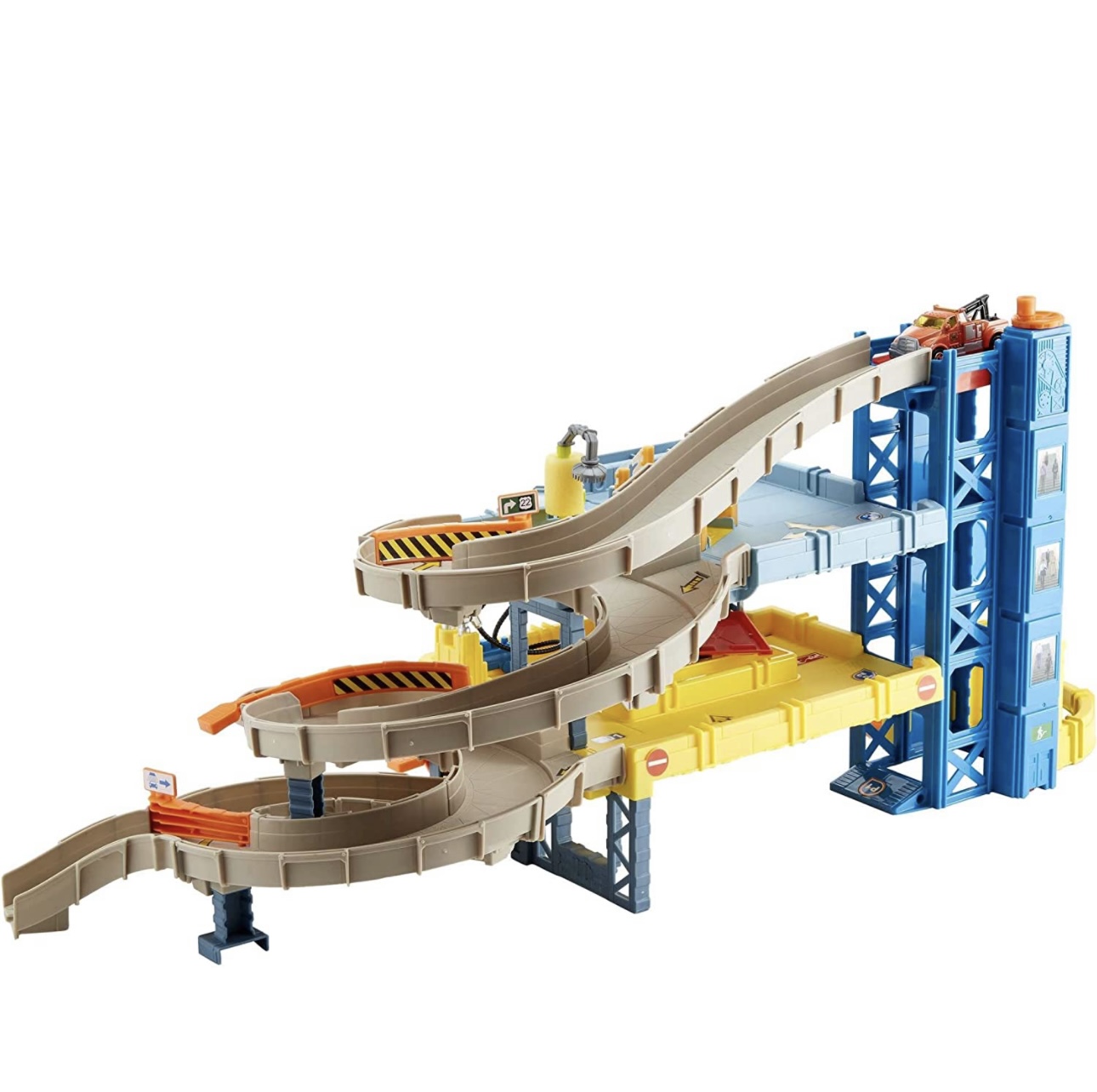 Pista De Carros Matchbox 4 Niveles Garage Lavado