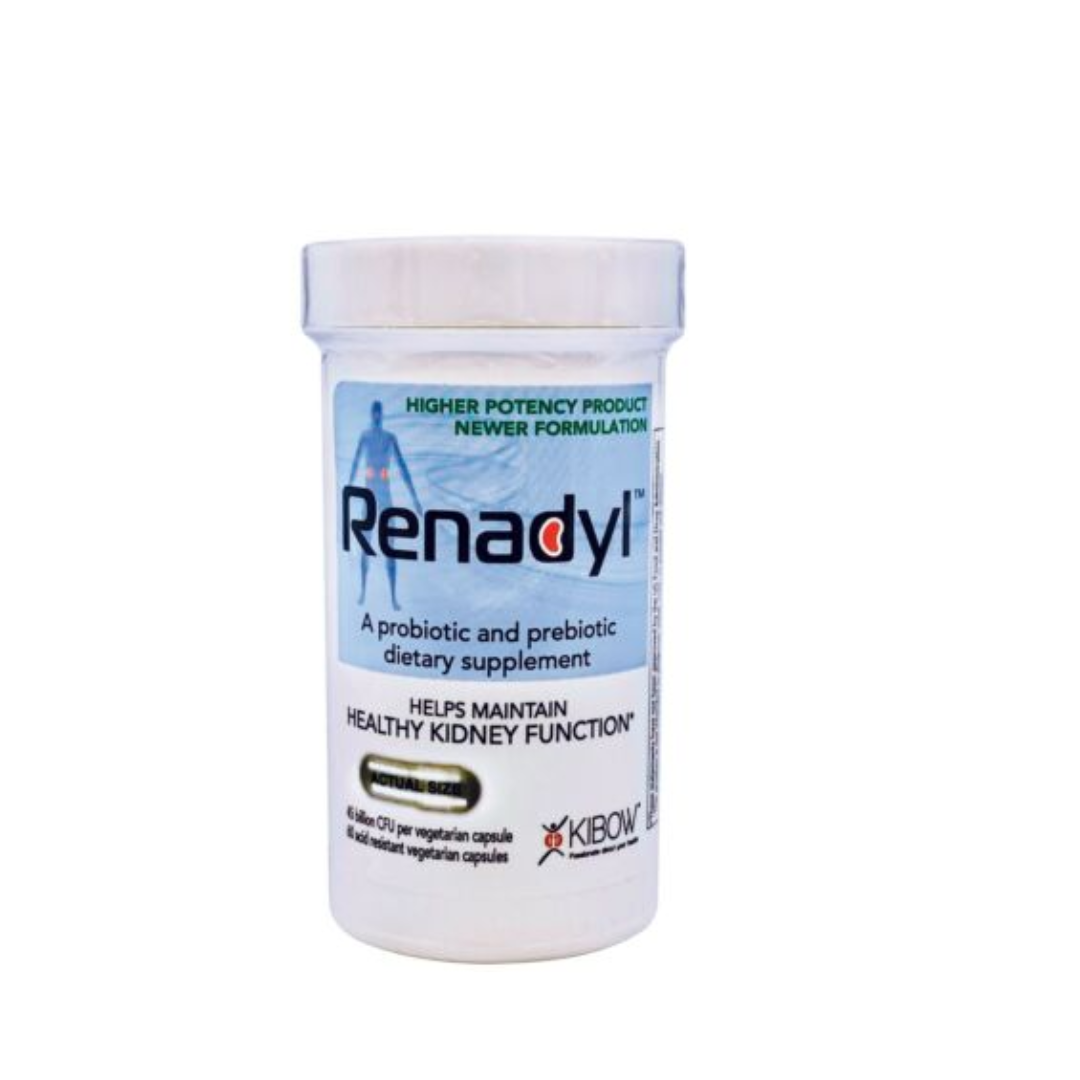 Renadyl Suplemento dietetico probiotico y prebiotico.
