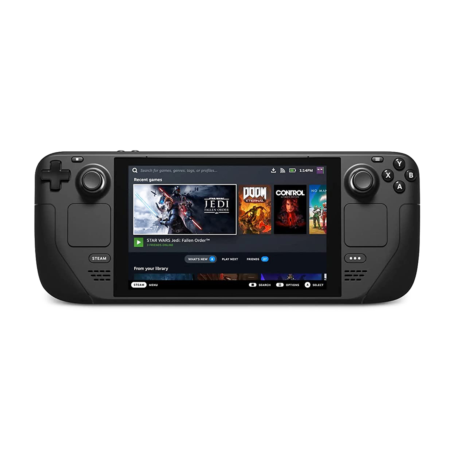 VALVE STEAM DECK 64GB NEGRO