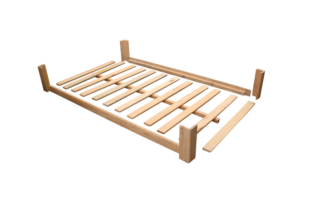 BASE CAMA INDIVIDUAL DESARMABLE ESPACIO MUEBLES