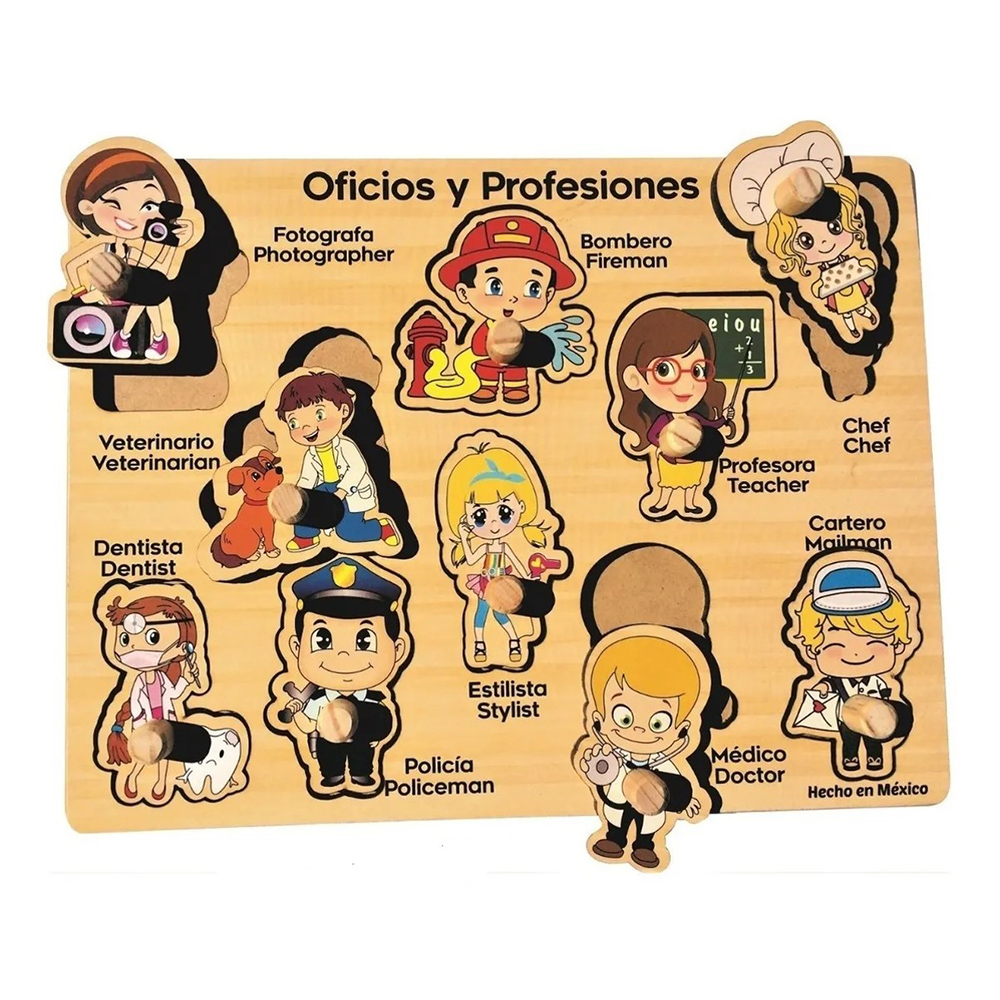 ROMPECABEZAS DE RESAQUE OFICIOS Y PROFESIONES