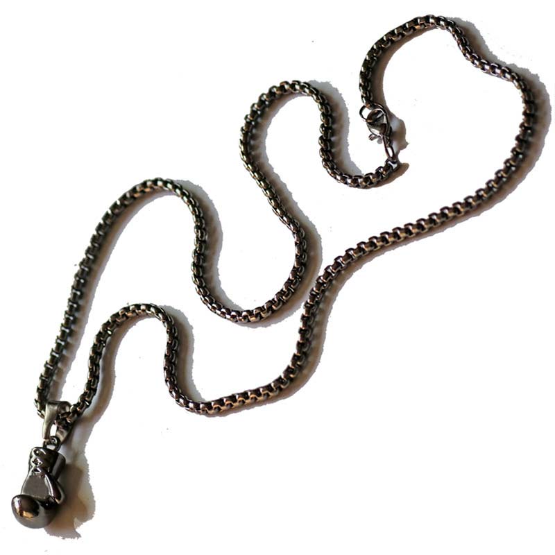 Collar Guante De Box Negro