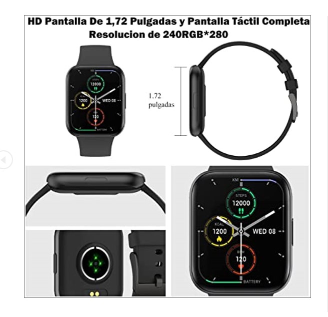 HY Smart Watch Black, SW001 series