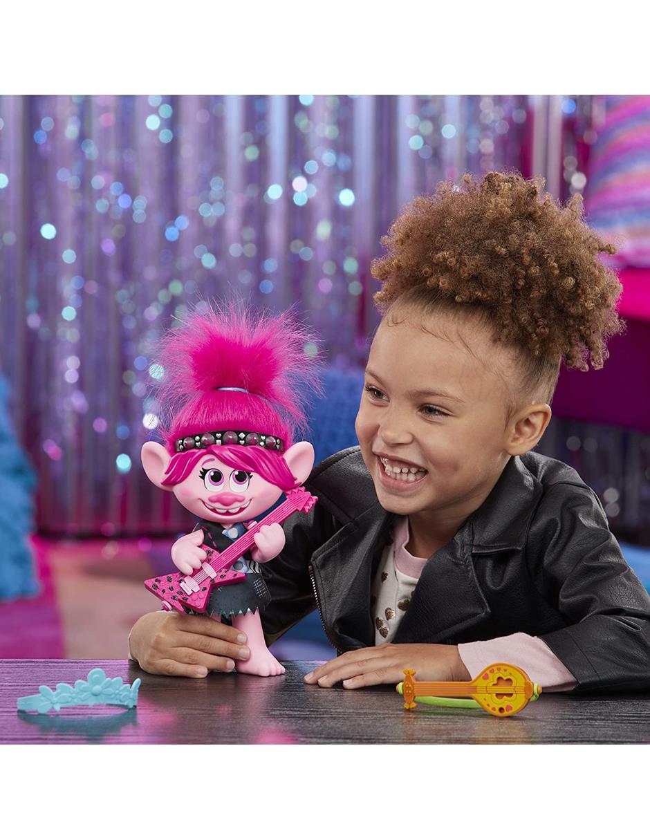 Trolls World Tour Muñeca Pop & Rock Poppy