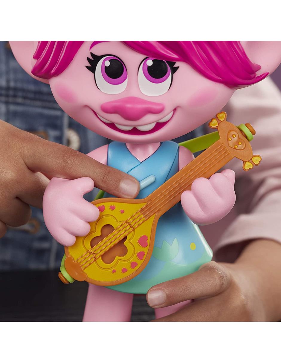 Trolls World Tour Muñeca Pop & Rock Poppy