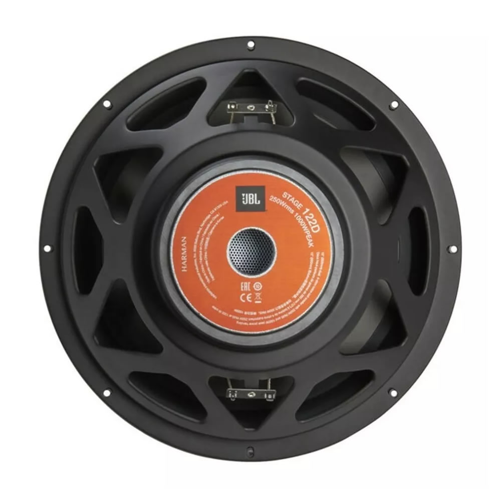 Bocina De Frecuencias Bajas JBL STAGE 122D De 12 Pulgadas - Negro